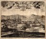 MJG AH 2504.jpg - <em>Panorama Jeleniej Góry od południowego wschodu, G. Böhmer, 1738, miedzioryt, MJG AH 2504</p> <p></em>